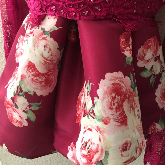 Sherri Hill Two Piece Short Dress - Picture 6 of 7